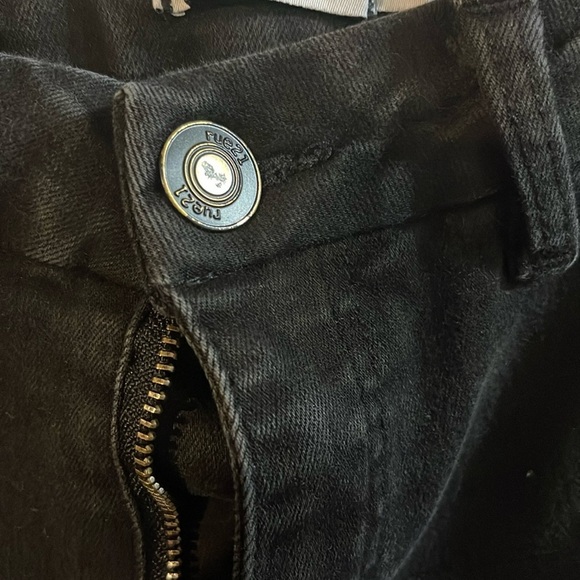 Rue21 Black Distressed Flare Jeans - Picture 4 of 8